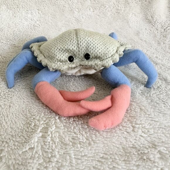 Douglas Toys Buster Blue Green Crab 8” Plush Stuffed Animal Toy #2862 - Picture 1 of 7